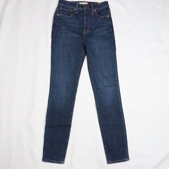 NEW‎ Madewell 11" High-Rise Skinny Jeans in Birchfiel, size 25 - Picture 4 of 15